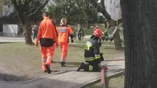 Pożar na Żoliborzu