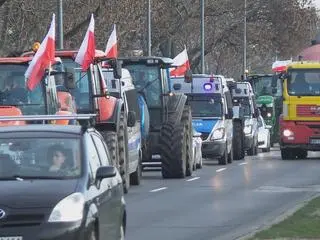 Rolnicy odjechali w asyście policji
