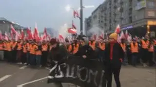 Próba blokady marszu