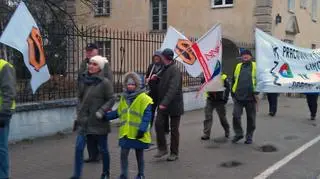 Związkowcy w Warszawie