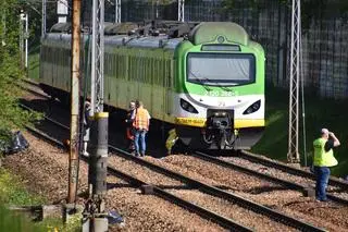 Potrącenie w pobliżu stacji PKP Rakowiec