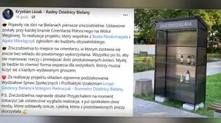 Na Bielanach pojawiły się pierwsze zniczodzielnie w Warszawie