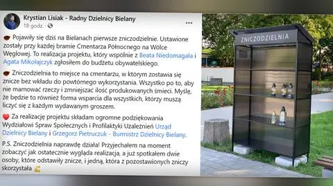 Pierwsze zniczodzielnie w Warszawie. Zostawisz tu znicz, który można jeszcze wykorzystać