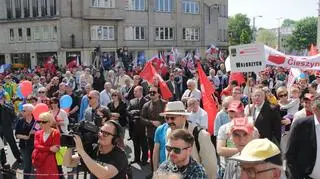 Manifestacje w Święto pracy