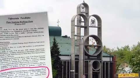 "Palmy kupione przed bramami kościoła nie przyjmują wody święconej"