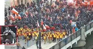 Policja publikuje zdjęcia osób, które mogą mieć związek z podpaleniem mieszkania