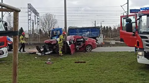 Zderzenie na ulicy Świerszcza 