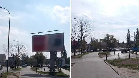 Sprawdzili sto ulic, usunęli 91 reklam