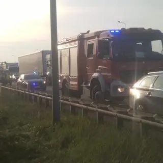 Zderzenie na A2