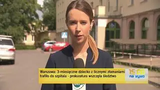 Niemowlę trafiło do szpitala przy Niekłańskiej (wideo archiwalne)