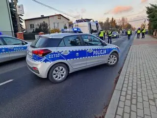 Potrącenie na Regulskiej 