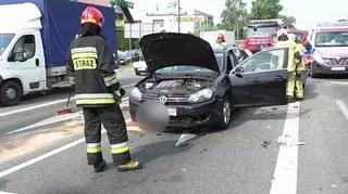 Wypadek na Trakcie Brzeskim