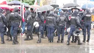 Protest rolników w Warszawie