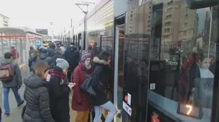 Tramwaj z Nowodworów na Młociny