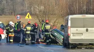 Tragiczny wypadek pod Warszawą