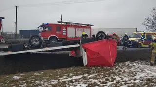 Śmiertelny wypadek na DK50 w miejscowości Bikówek 