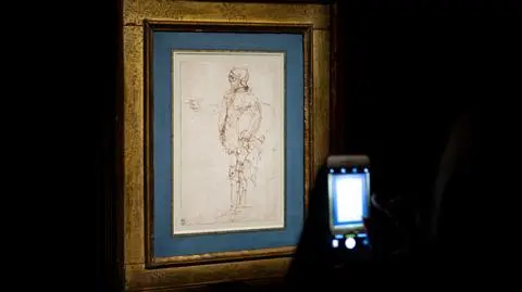 Rysunek Rafaela w Zamku Królewskim w Warszawie