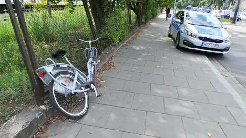 Nastoletni rowerzysta potrącony na Pradze