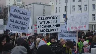 Protest mieszkańców Wesołej i Sulejówka