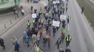 Protest mieszkańców Wesołej i Sulejówka