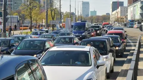 Mała manifestacja, "duże utrudnienia w centrum"