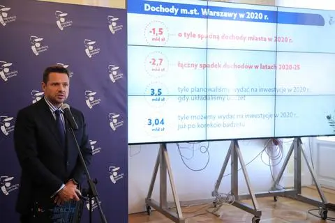 Rafał Trzaskowski zapowiada cięcia w miejskich inwestycjach