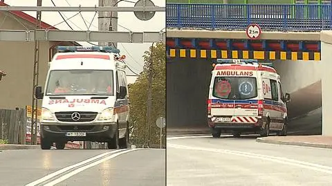 Zbudowali niski tunel. Wozy straży się nie mieszczą, karetki zwalniają