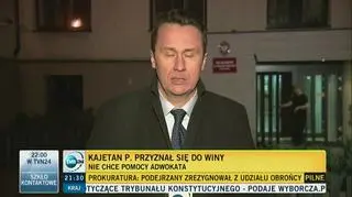 Sąd przedłużył areszt Kajetanowi P.