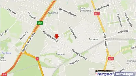 Kolizja wojskowej limuzyny na Żoliborzu