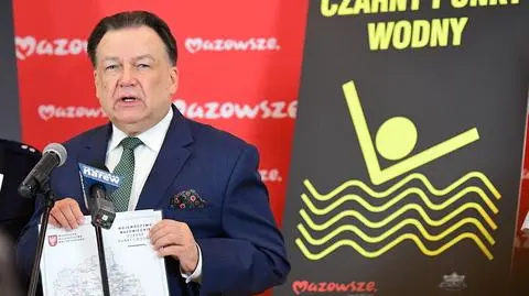 Adam Struzik prezentuje nowe "czarne punkty wodne"