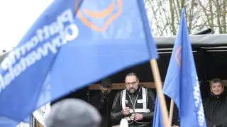 Protest KOD przed Sejmem