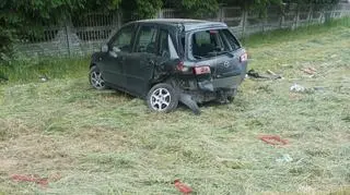 Zderzenie w powiecie otwockim 