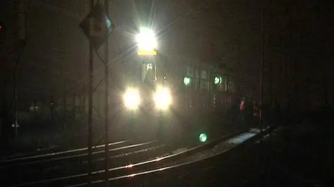 Wypadki na torach, pociągi opóźnione