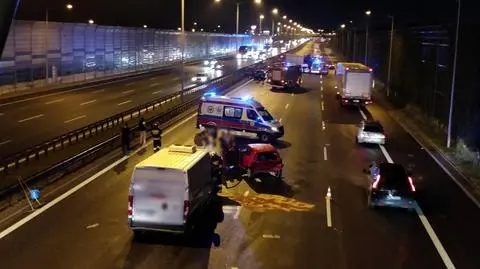 Pięcioro poszkodowanych i pięć rozbitych aut na S8