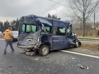 Wypadek w Woli Mrokowskiej