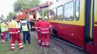 Wykolejony tramwaj zablokował pętlę