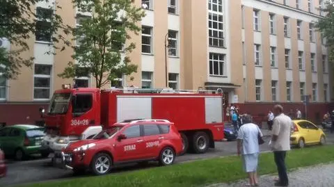 Ogień w klinice onkologii