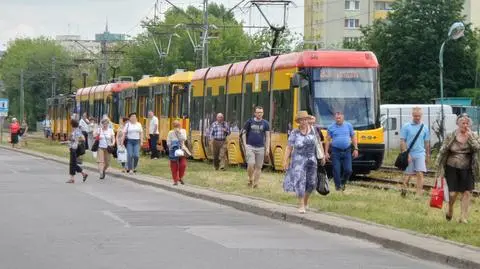 Tramwaje stanęły na Bielanach. Awaria