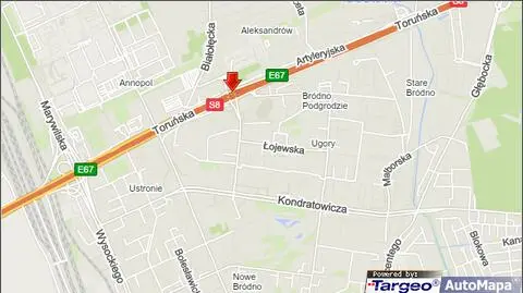 Zderzenie na Trasie Toruńskiej. "Kierowca w szpitalu"