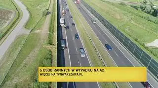 Wypadek na A2