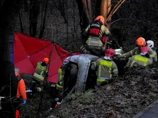 Poważny wypadek w Zielonce