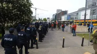 Protest przedsiębiorców w Warszawie