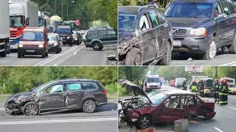 Czołowe zderzenie na Wybrzeżu Helskim