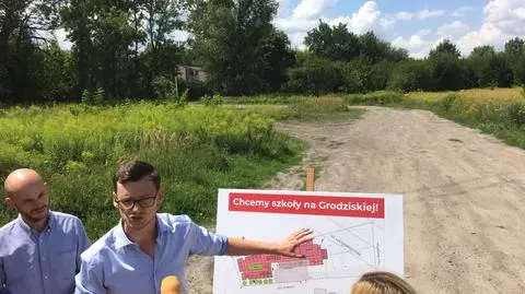 Śpiewak: chcemy szkoły przy Grodziskiej, nie kościoła