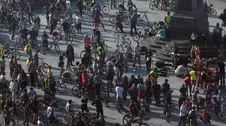 Cykliści o 18.00 spotykają się na pl. Zamkowym