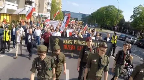 116. rocznica urodzin Pileckiego. "Marsz pamięci" i msza święta