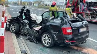 Wypadek przy metrze Służew