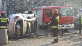 Kolizja na Marszałkowskiej