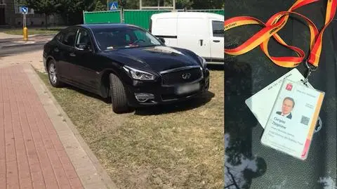 Wiceburmistrz parkował "na dziko". Zdradziła go jedna rzecz