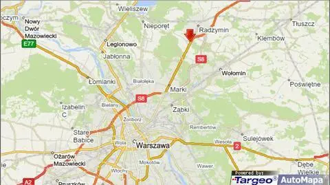 Karambol na krajowej "ósemce". Dwie osoby odwiezione do szpitala